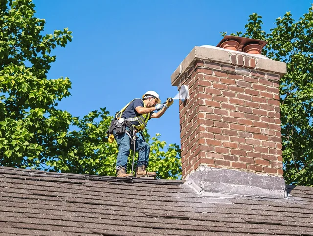 Rocky River Chimney Sweep performing an inspection with advanced tools in Rocky River, OH